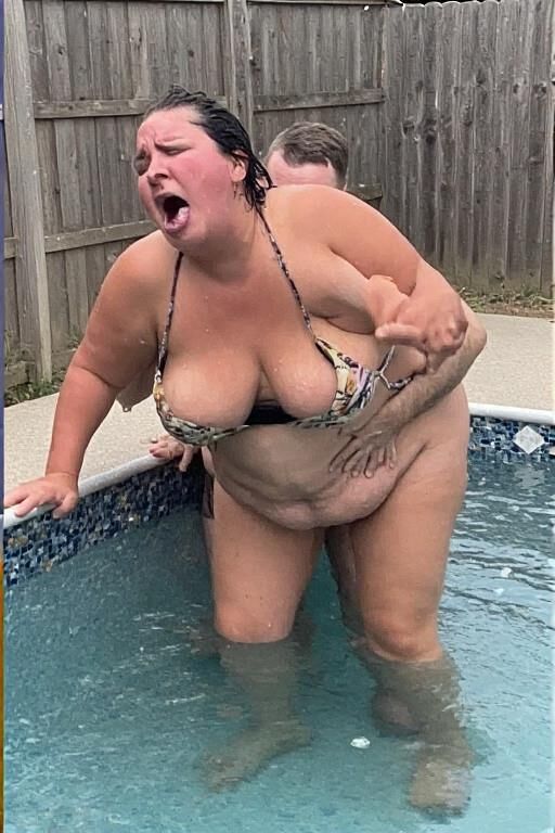 White Trash in the Backyard Pool