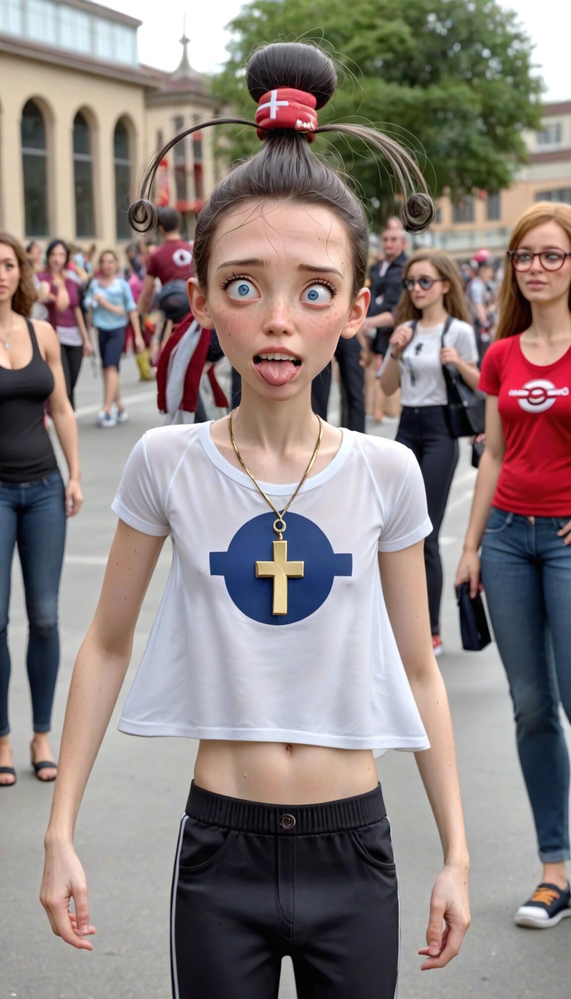Public Ahegao Futa Girls