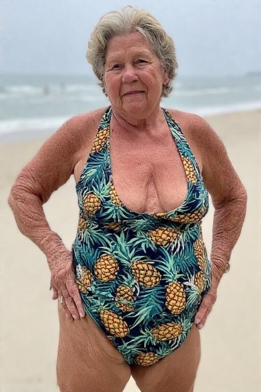 Femmes matures à la plage (NN)