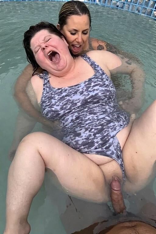 White Trash in the Backyard Pool