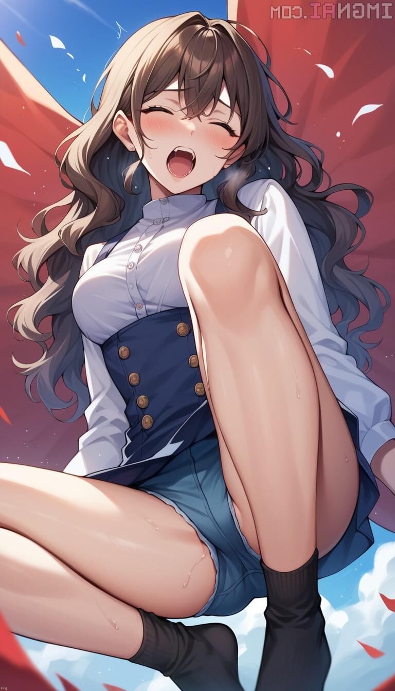 Сексуальная и счастливая коричневая девушка Toon/hentai