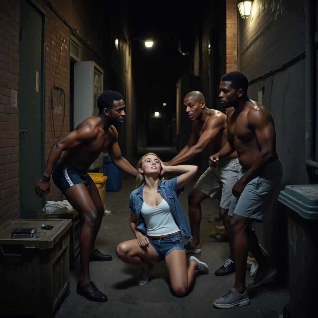Your girl slipped out the side door to meet some friends