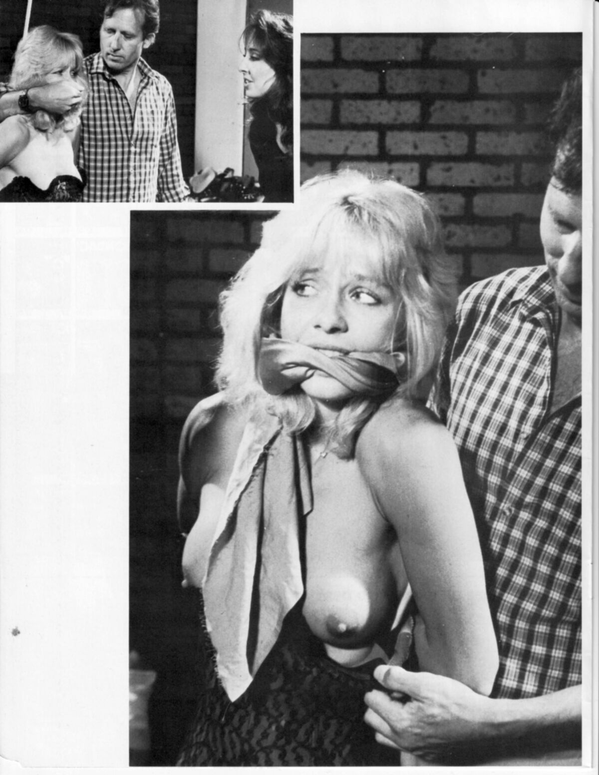 Agencia de niñas secuestradas de la revista vintage bondage