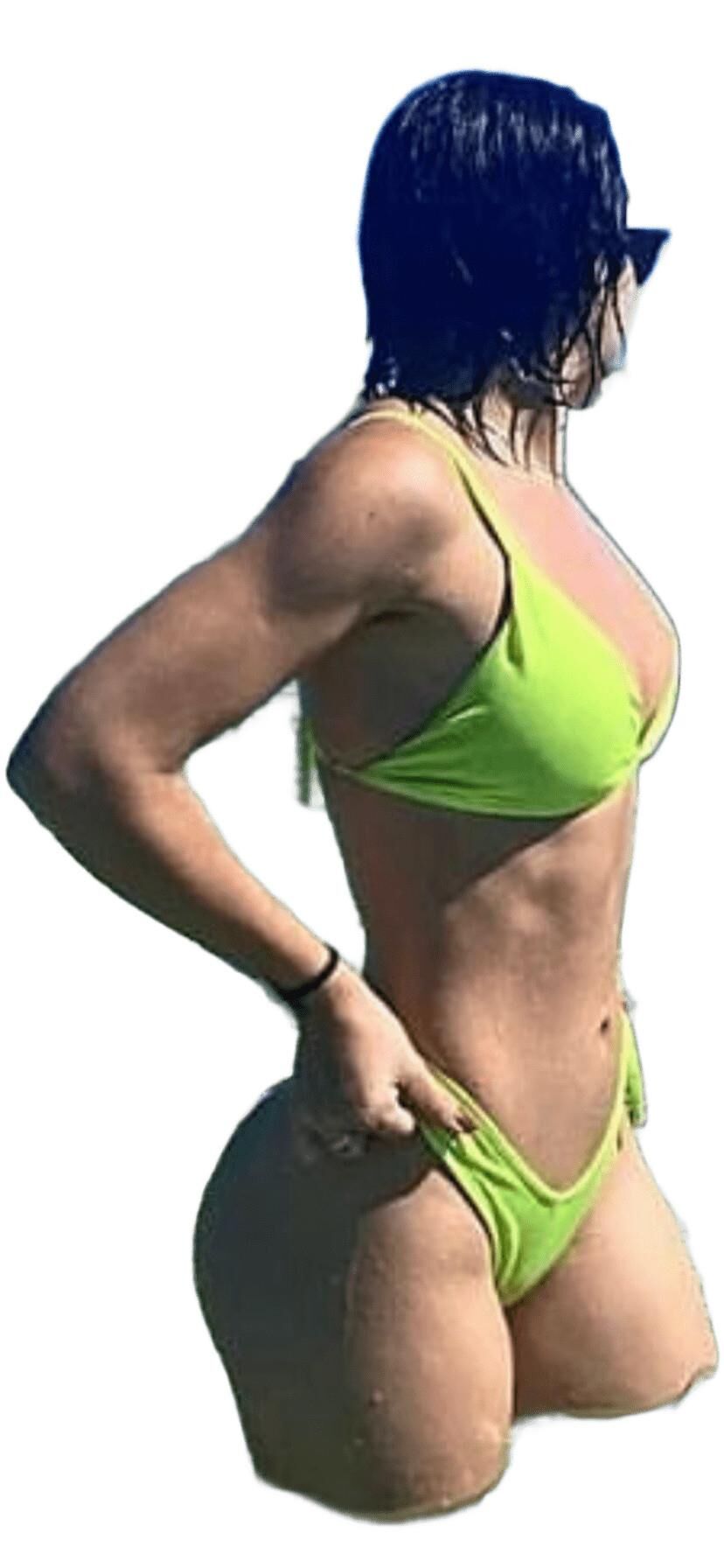 Latina lindas pegatinas grandes de trasero