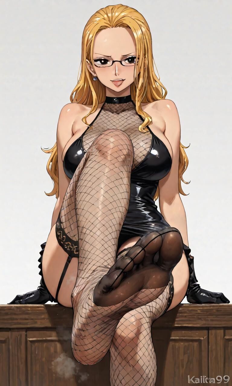One Piece Sexy Kalifa em roupas
