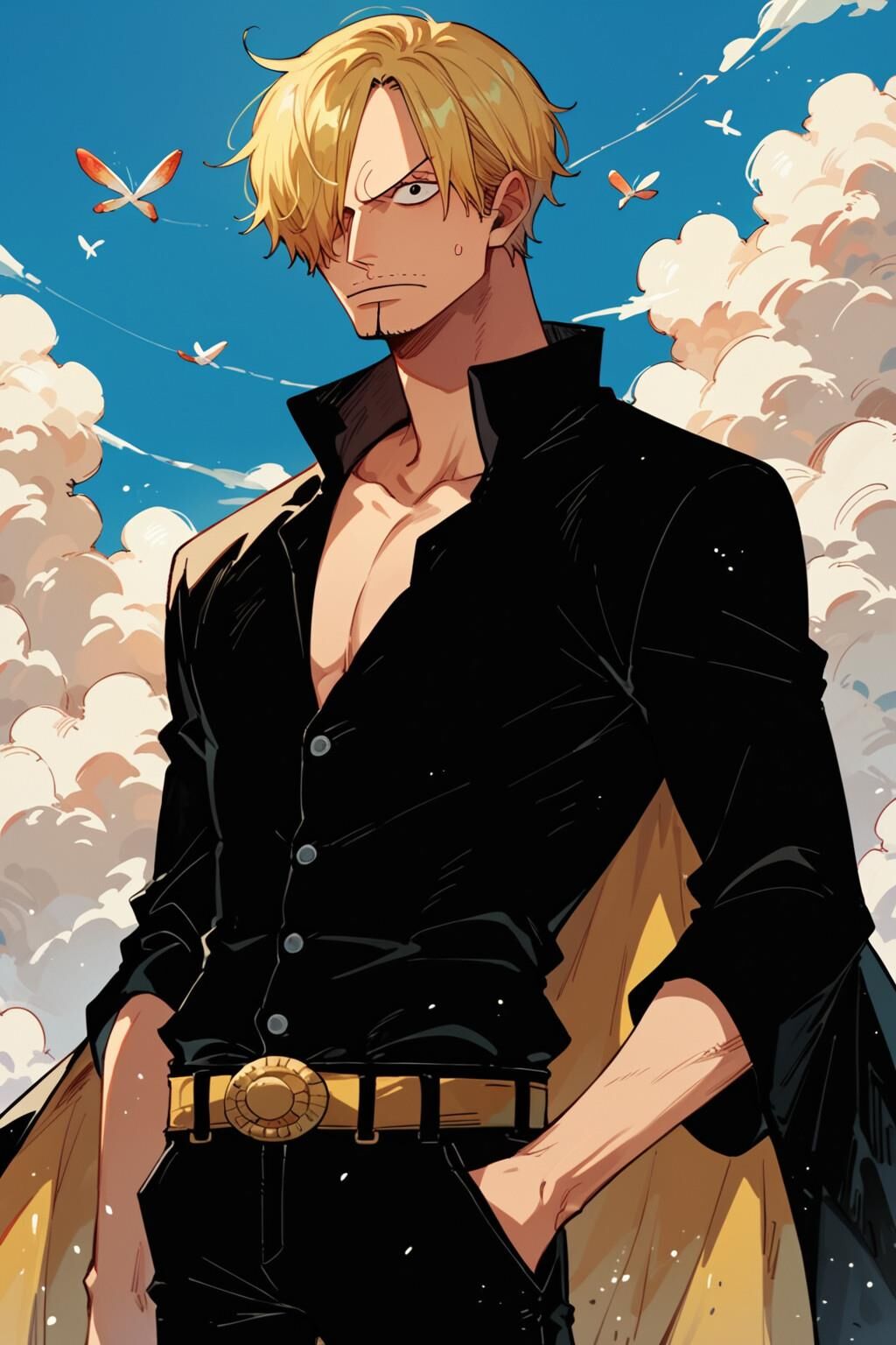 One Piece Sanji e Viola