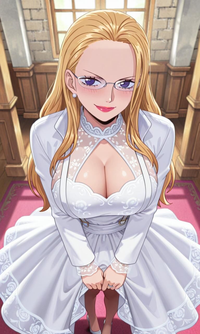 One Piece Sexy Kalifa em roupas