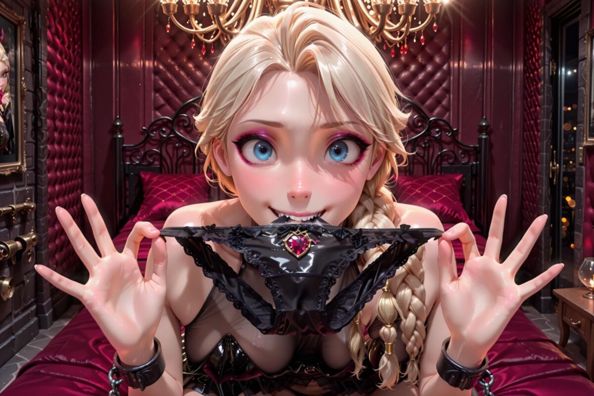 Elsa x Goth Bat Dress