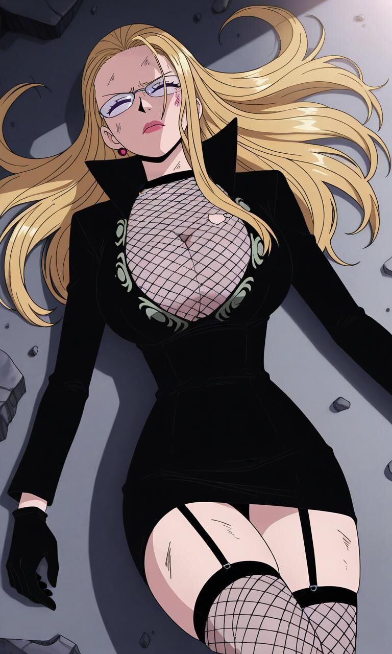 One Piece Sexy Kalifa em roupas