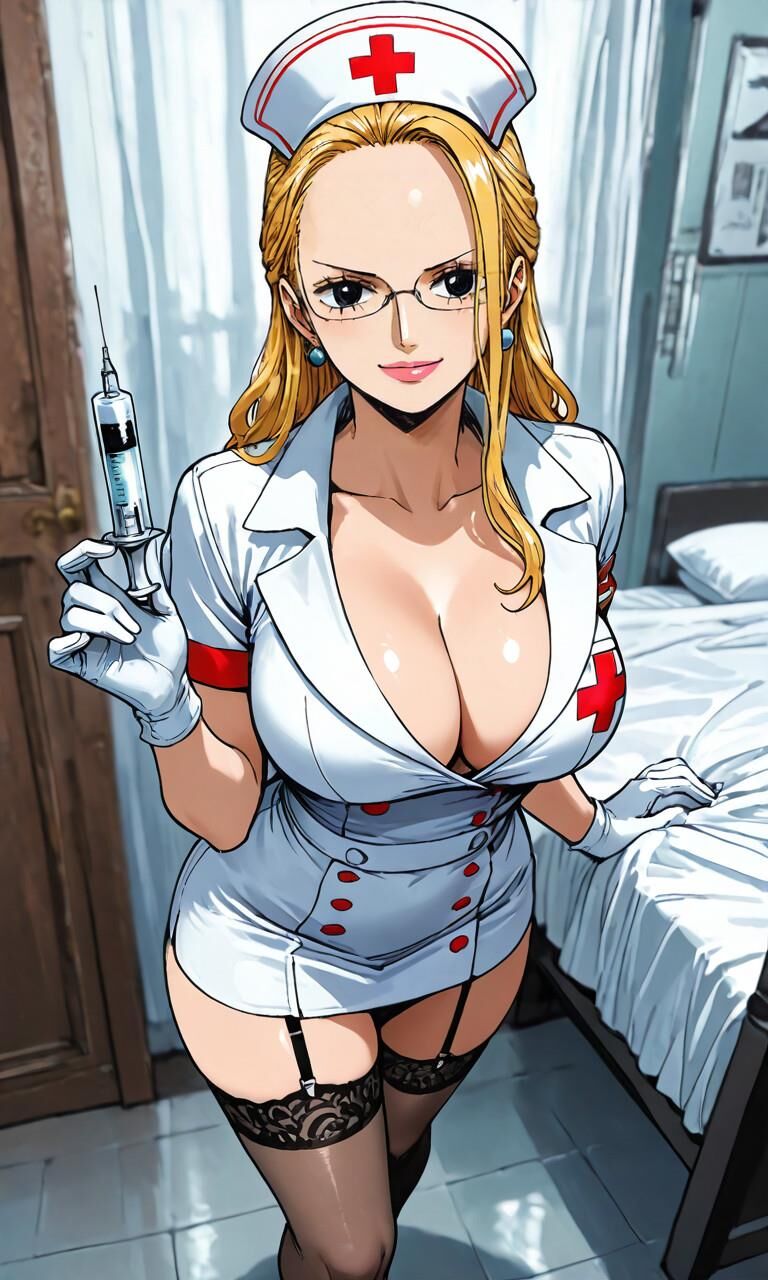 One Piece Sexy Kalifa em roupas