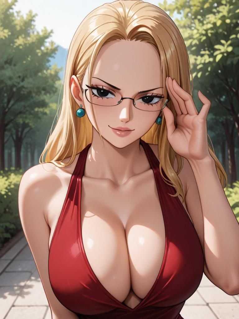 One Piece Sexy Kalifa em roupas