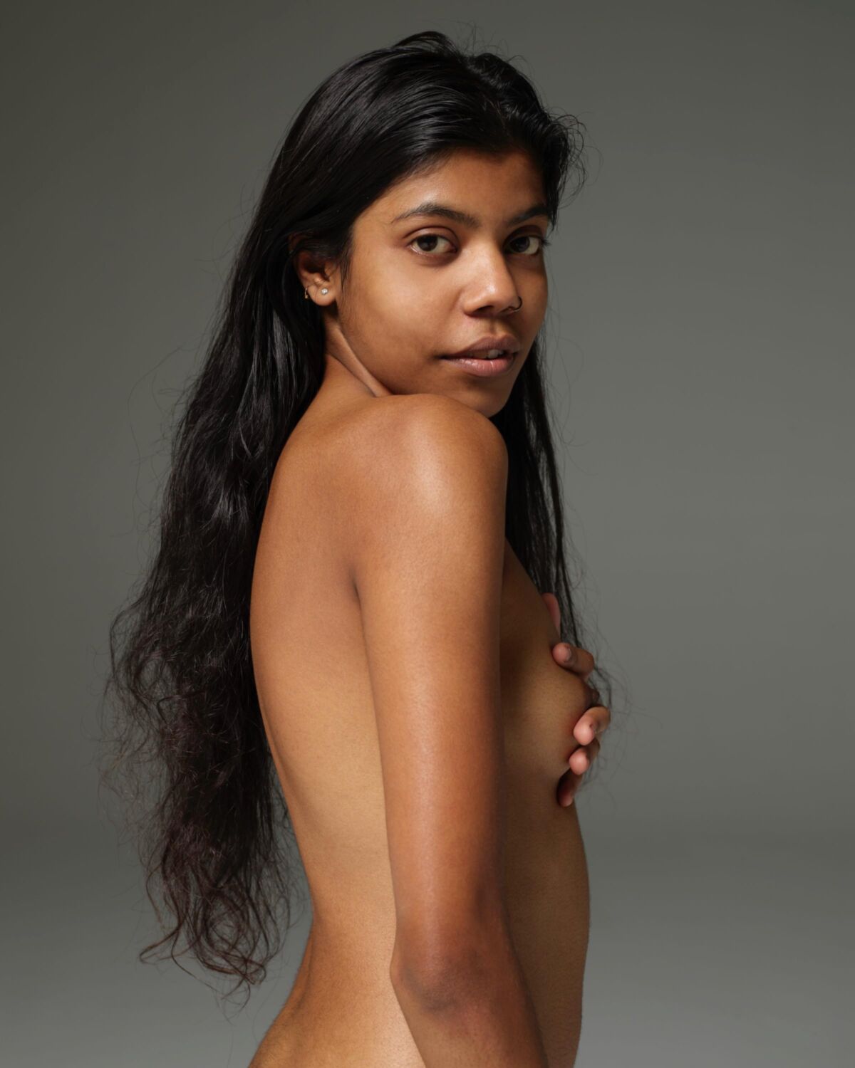 Desi esfregue minhas costas