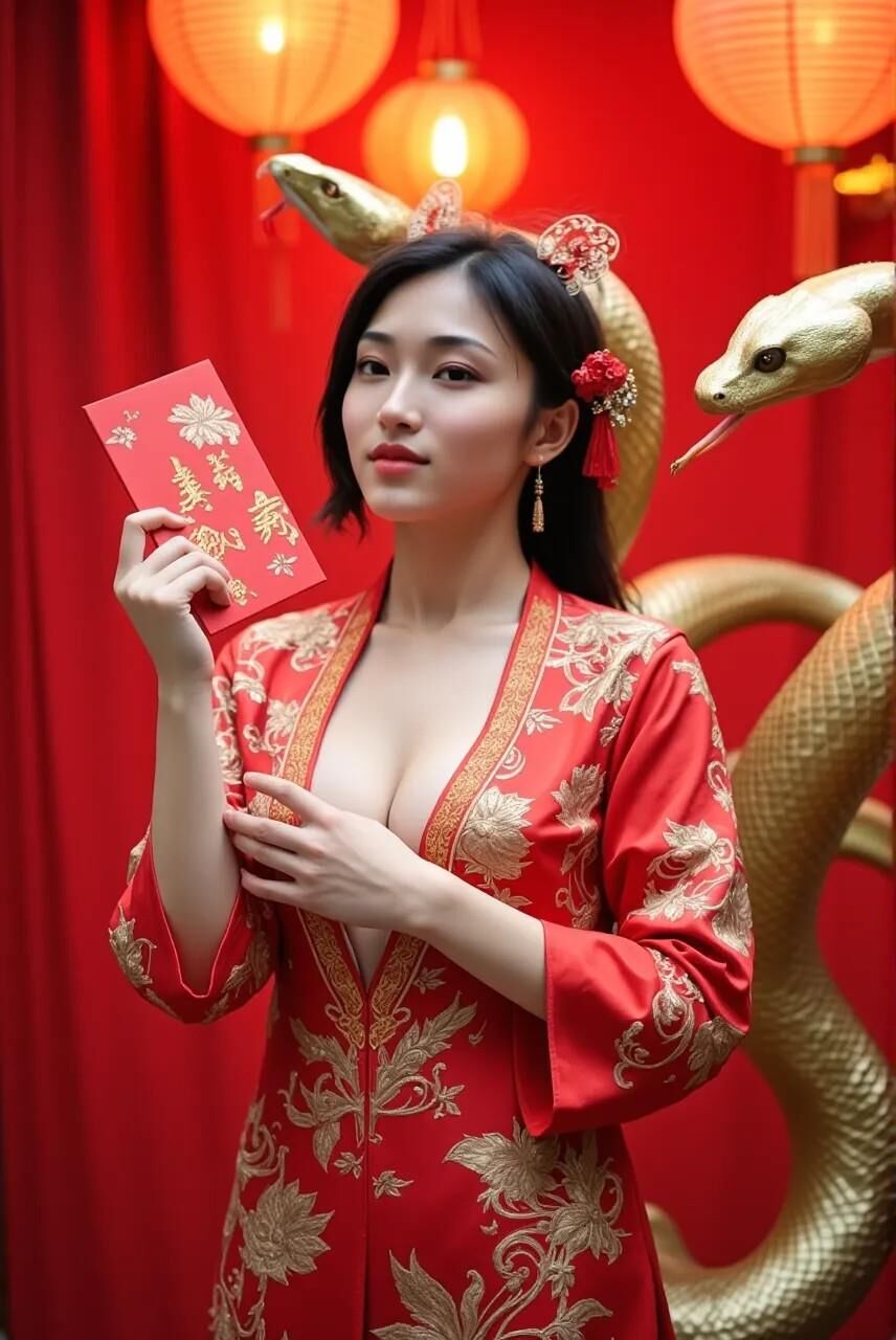 schöne asiatische AI -Mädchen