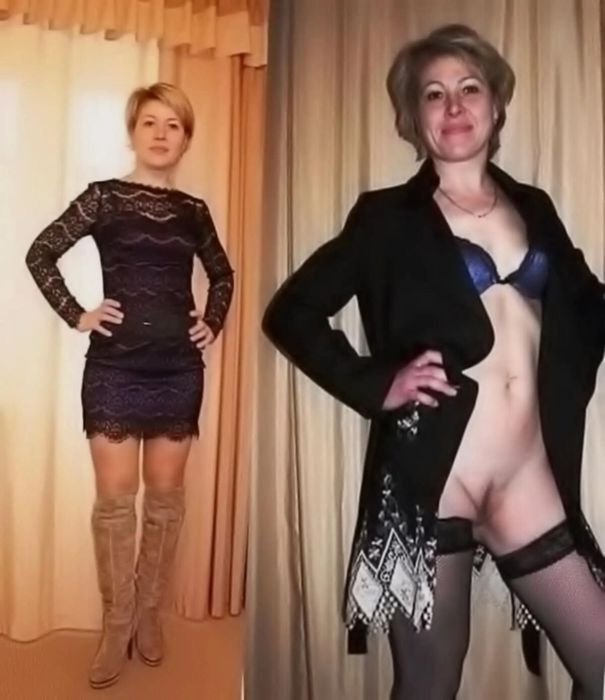 Kleid ausziehen