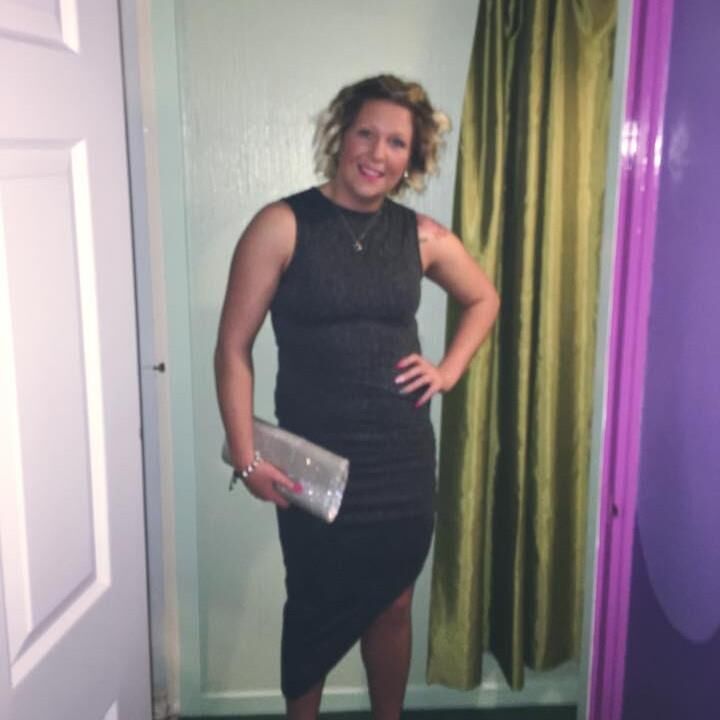 Blonde Yorkshire Raver quelque chose, non nu