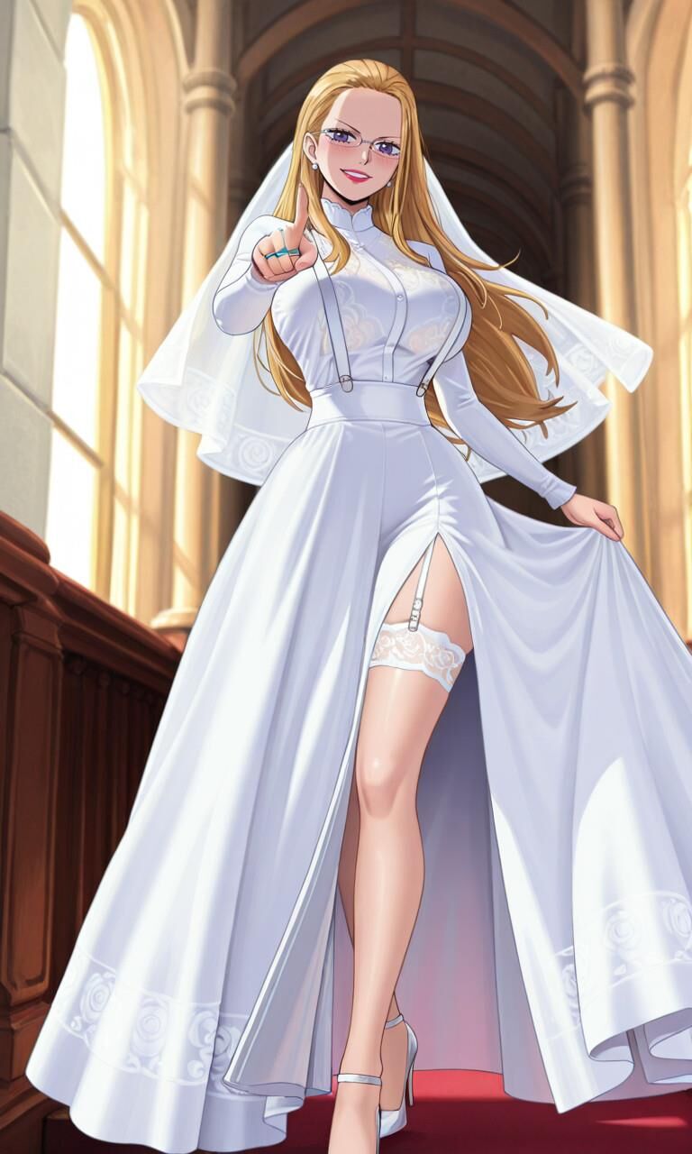 One Piece Sexy Kalifa em roupas
