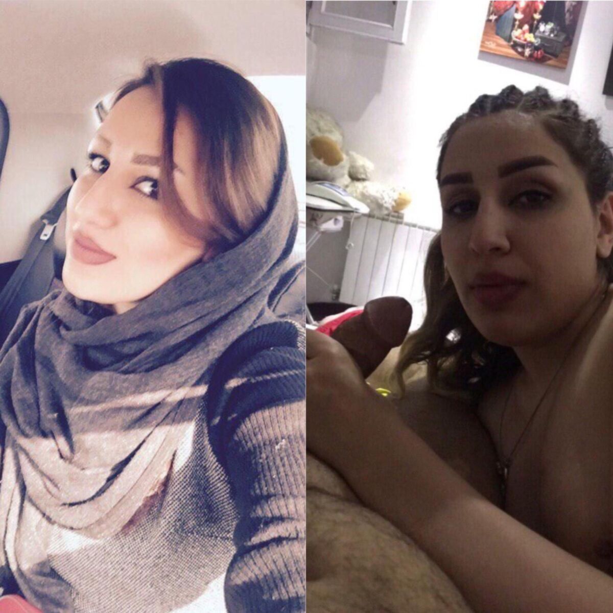 Prostitutas hijabi iranianas expostas
