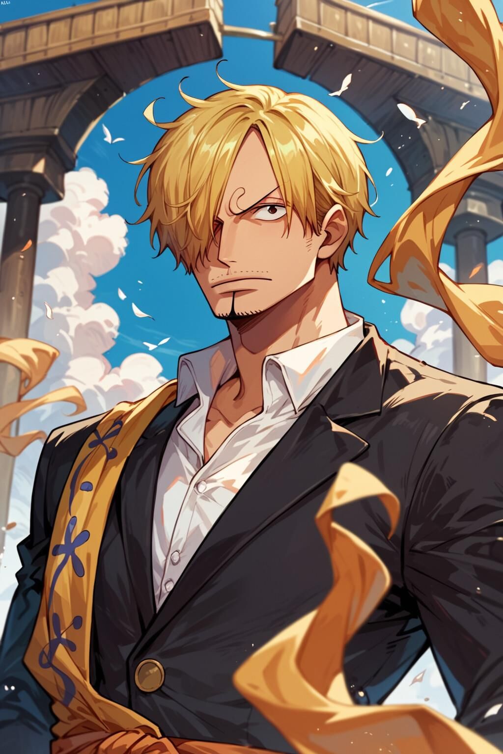 One Piece Sanji e Viola