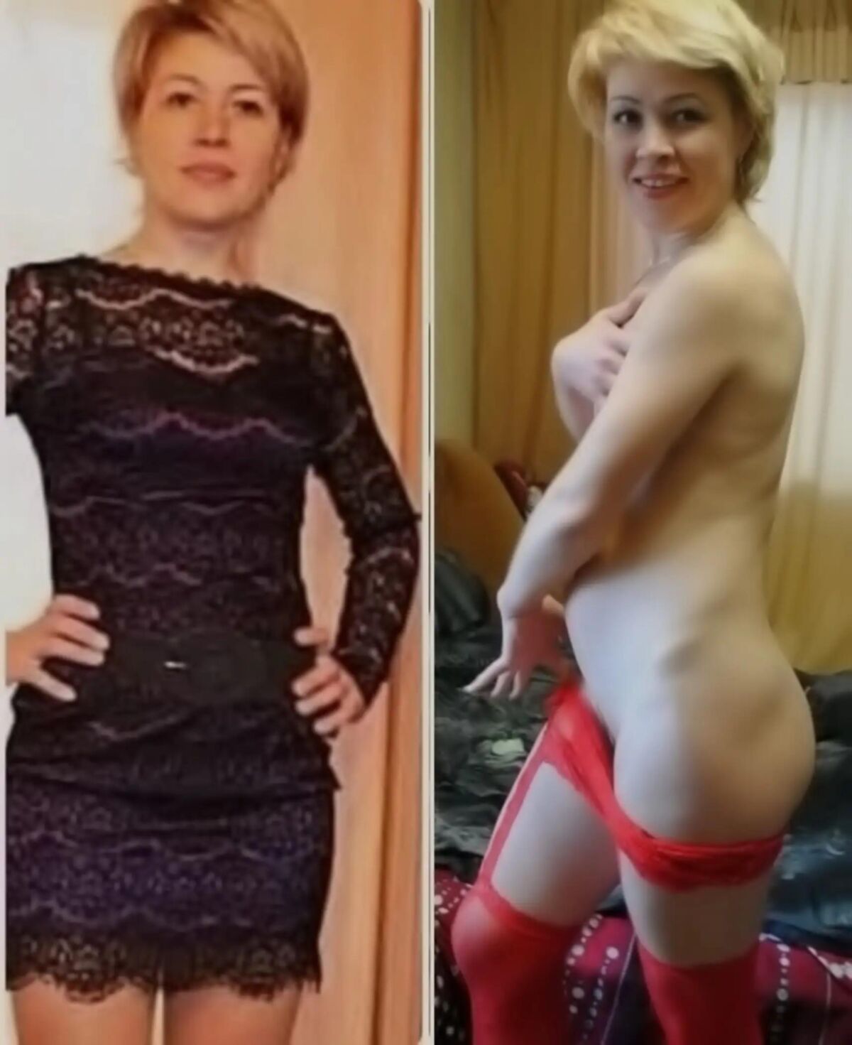 Kleid ausziehen