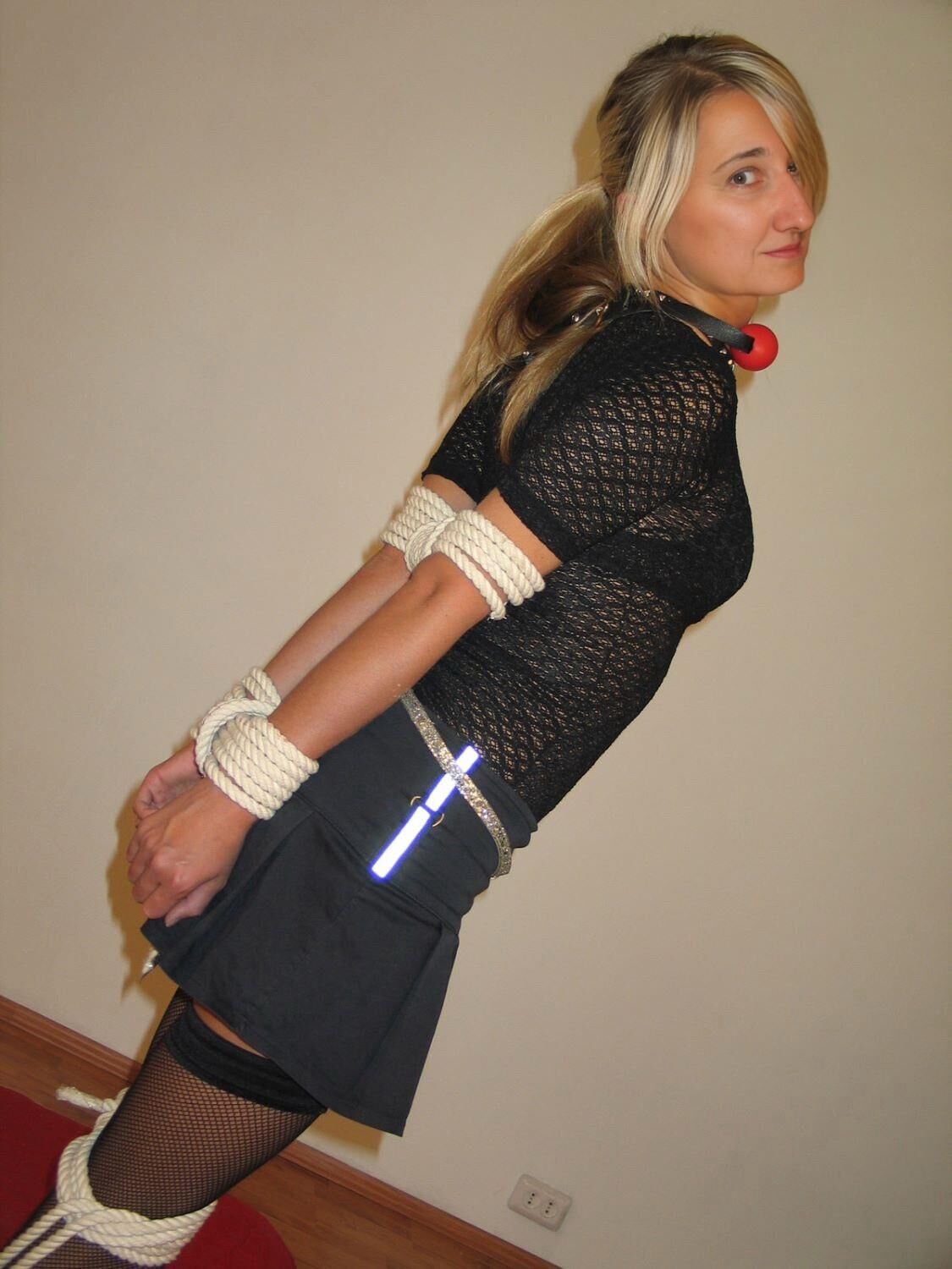 Submissive Helen B can't speak anymore