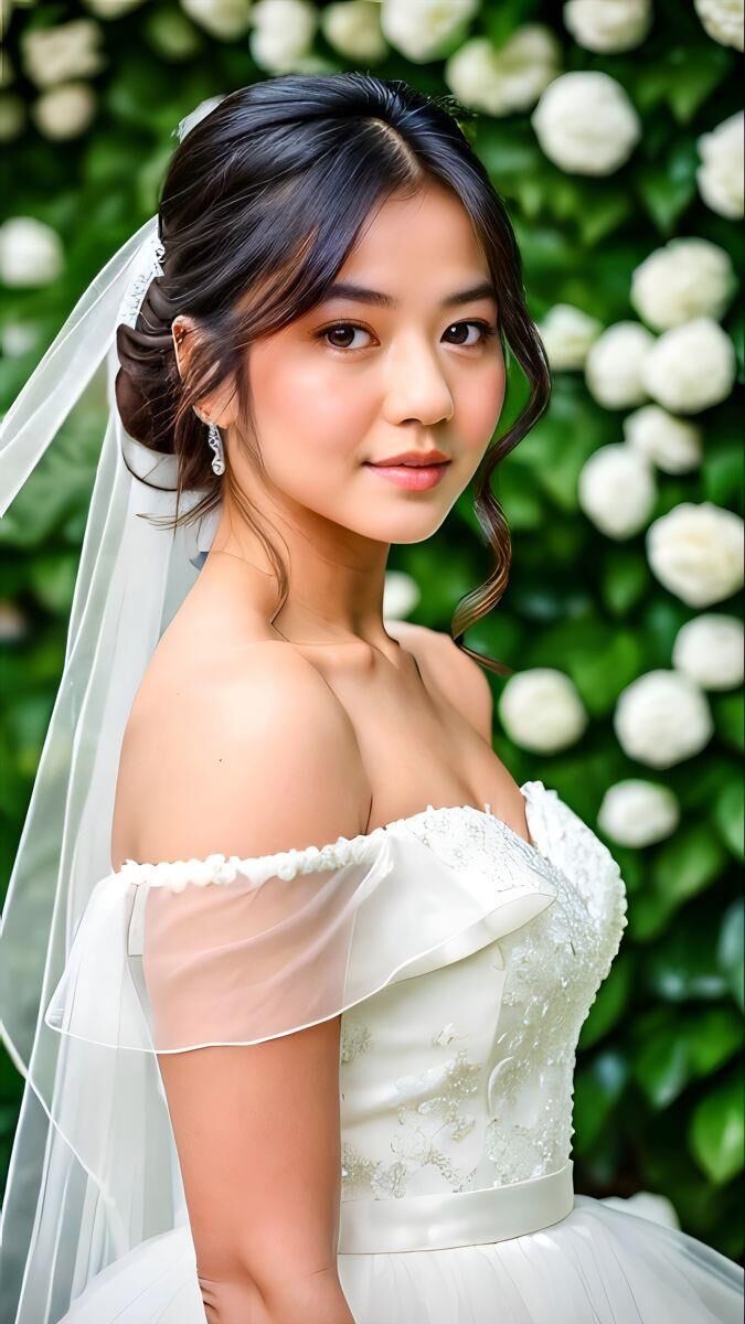 schöne asiatische AI -Mädchen