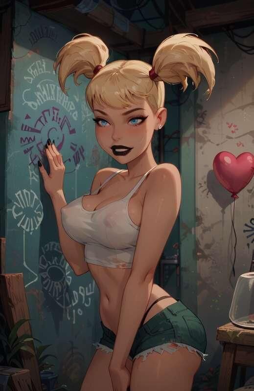 Harley Quinn é uma merda e fode um cara