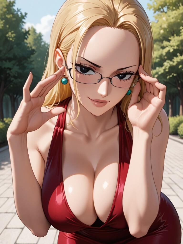 One Piece Sexy Kalifa em roupas