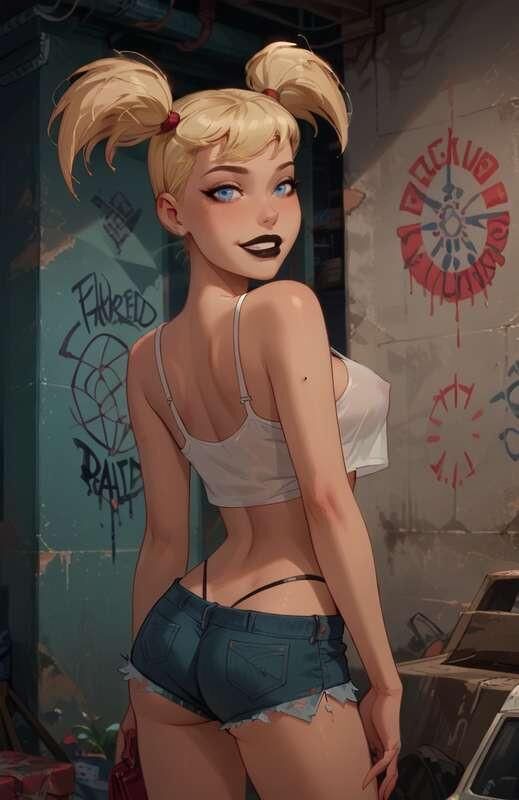 Harley Quinn é uma merda e fode um cara