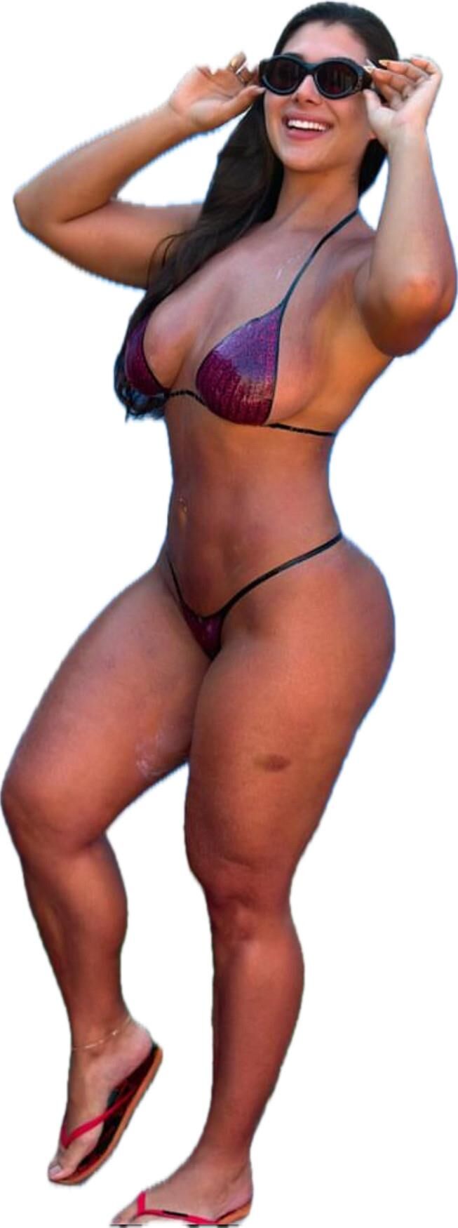 Latina lindas pegatinas grandes de trasero