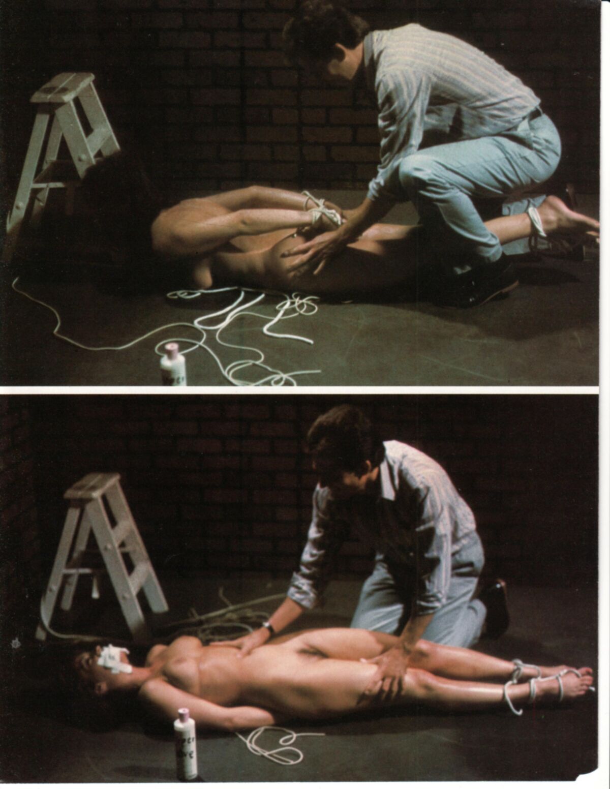 Agencia de niñas secuestradas de la revista vintage bondage