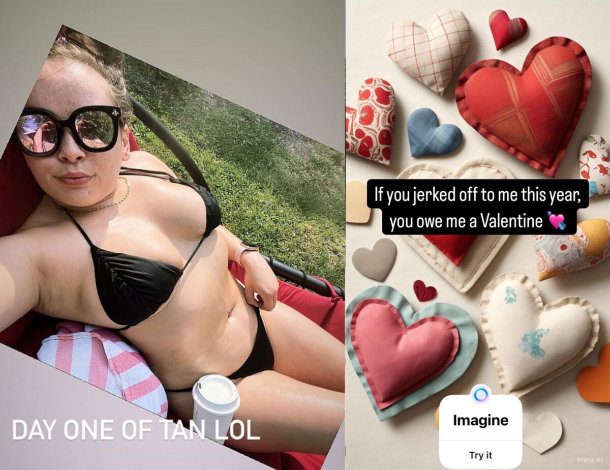 Jessie Thong Teen vs Nicole Blonde Milf Bikinis