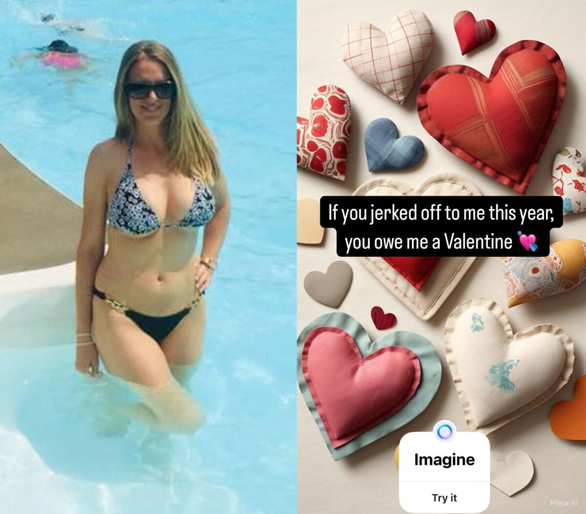 Jessie Thong Teen vs Nicole Blonde Milf Bikinis