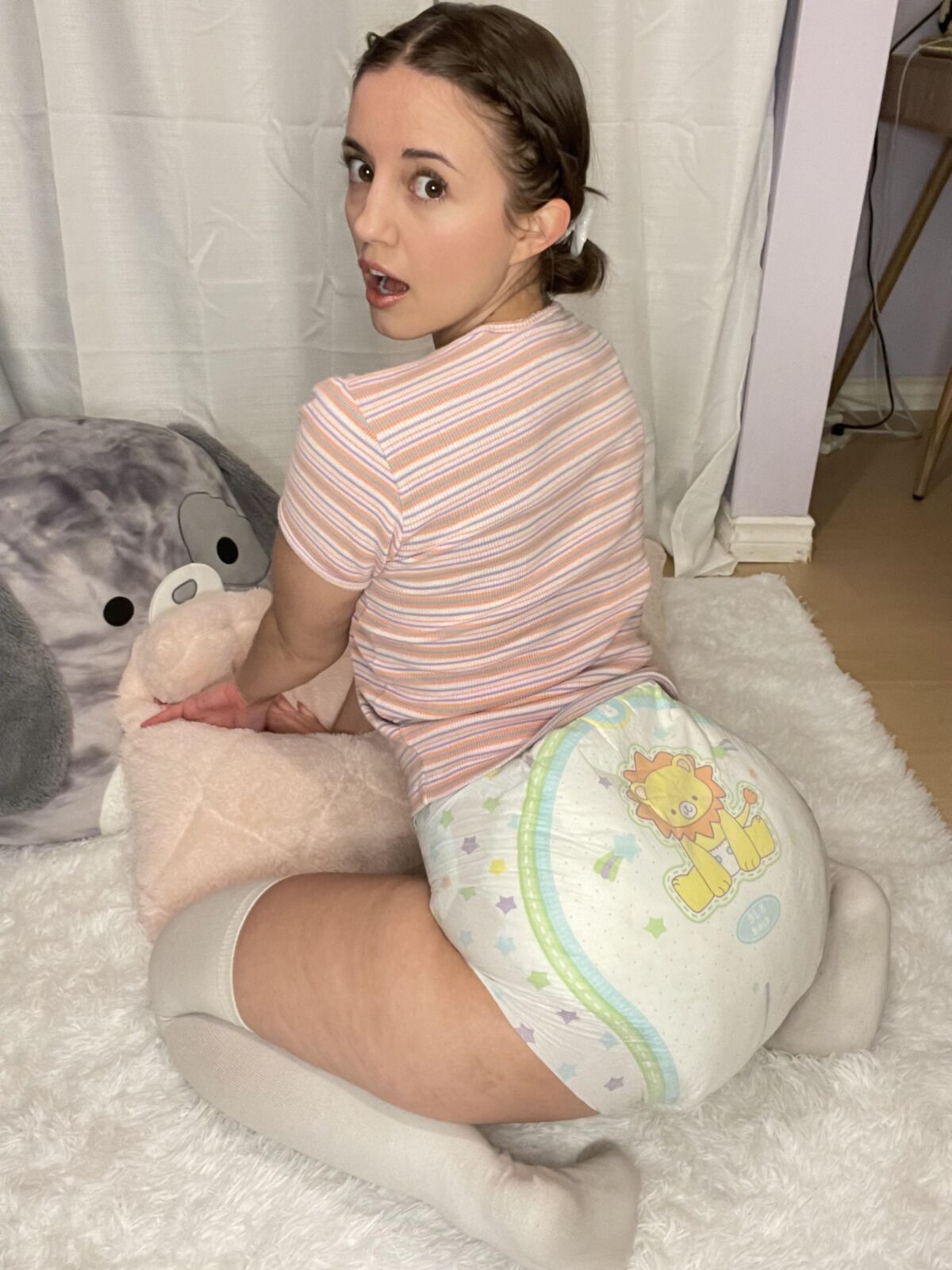 Подгузник девочки