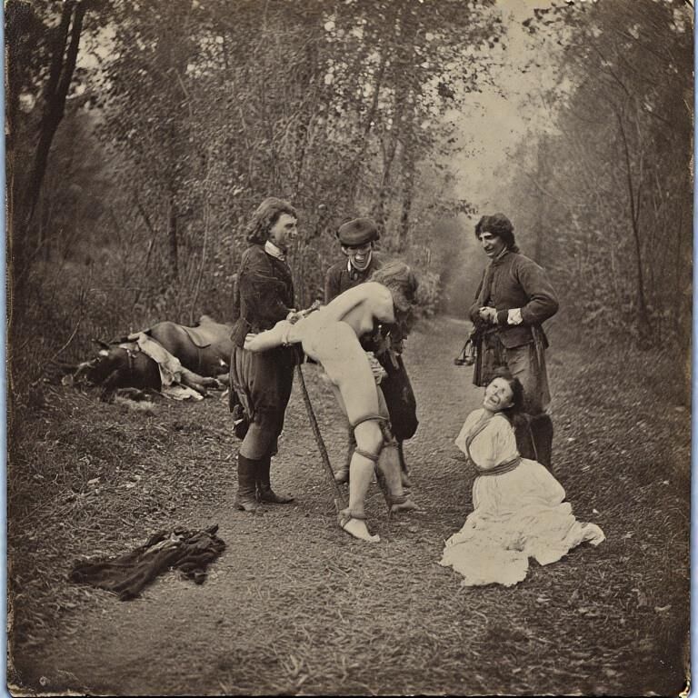 Frauen als Beute von Räubern