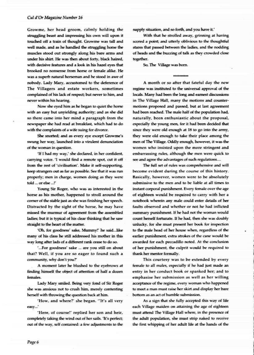 Spalking retro del problema de la culpa (historias de texto)