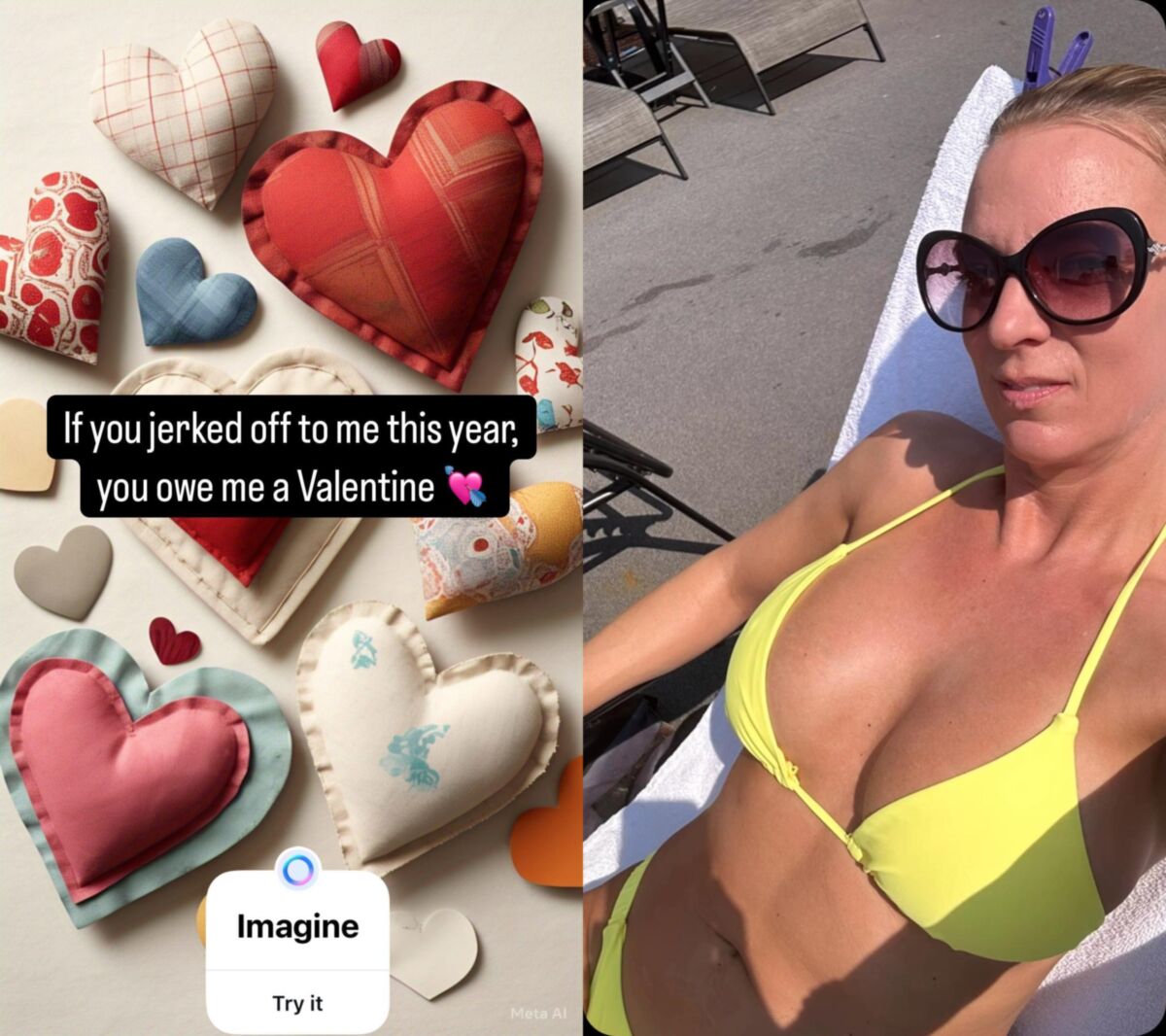 Jessie Thong Teen vs Nicole Blonde Milf Bikinis