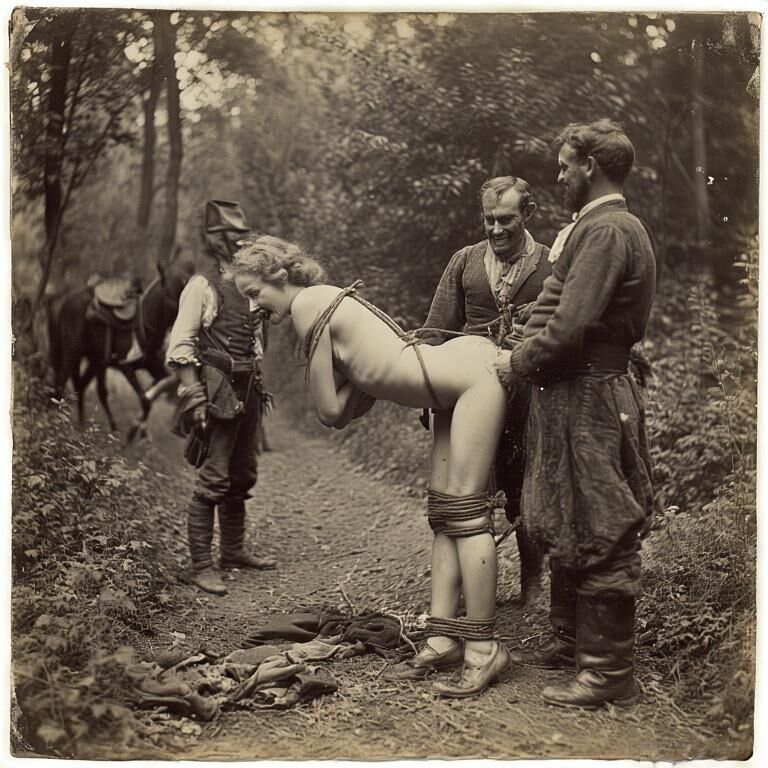 Frauen als Beute von Räubern