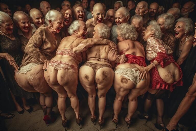 Почтенное и священное общество грубых старых Gurls