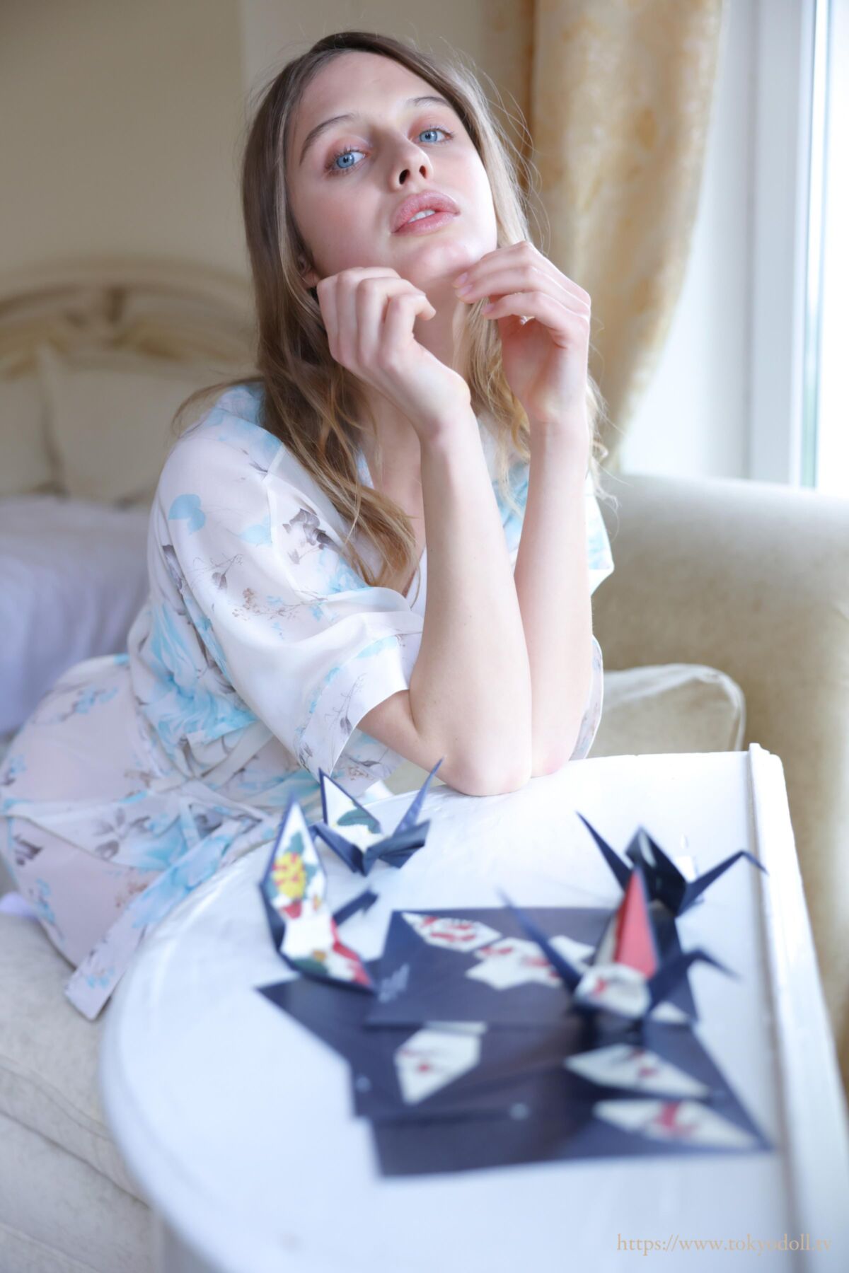 Alexa D Set White Pattern Hoot