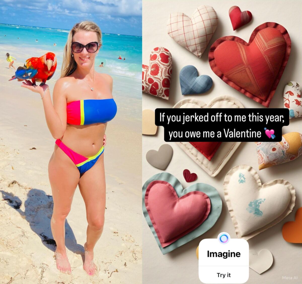 Jessie Thong Teen vs Nicole Blonde Milf Bikinis