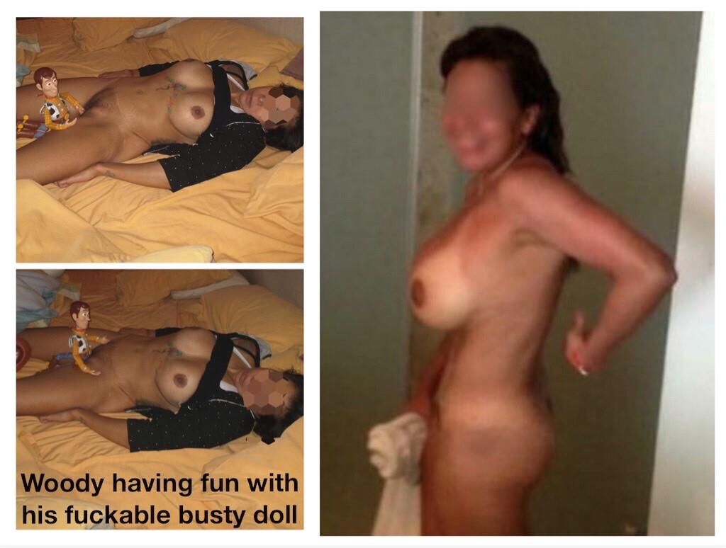 Wife whit Big Boobs Vs Big Dildos 