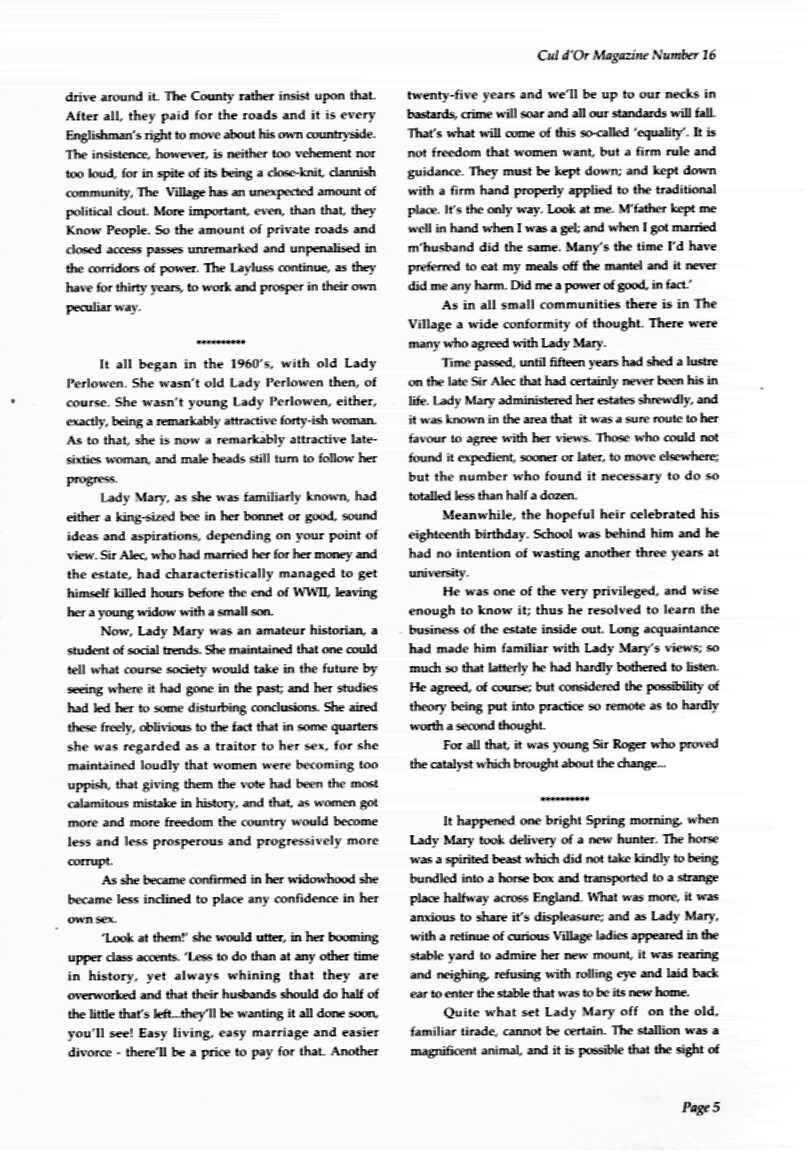 Spalking retro del problema de la culpa (historias de texto)