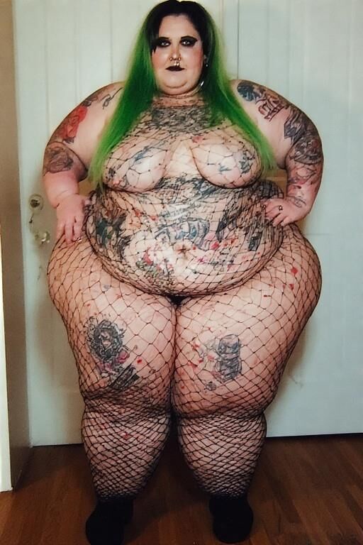 KI -Kreationen (ich habe ein wenig geholfen) BBW Punks und Piercings