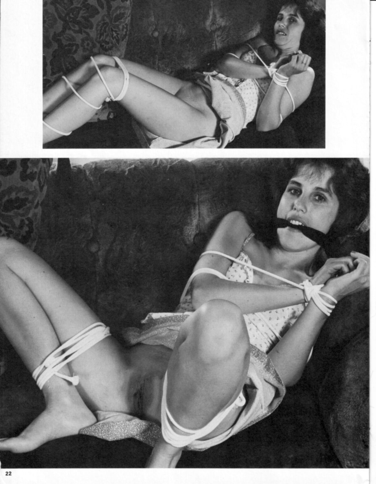 Vintage Bondage Magazine Sexy Sklaven
