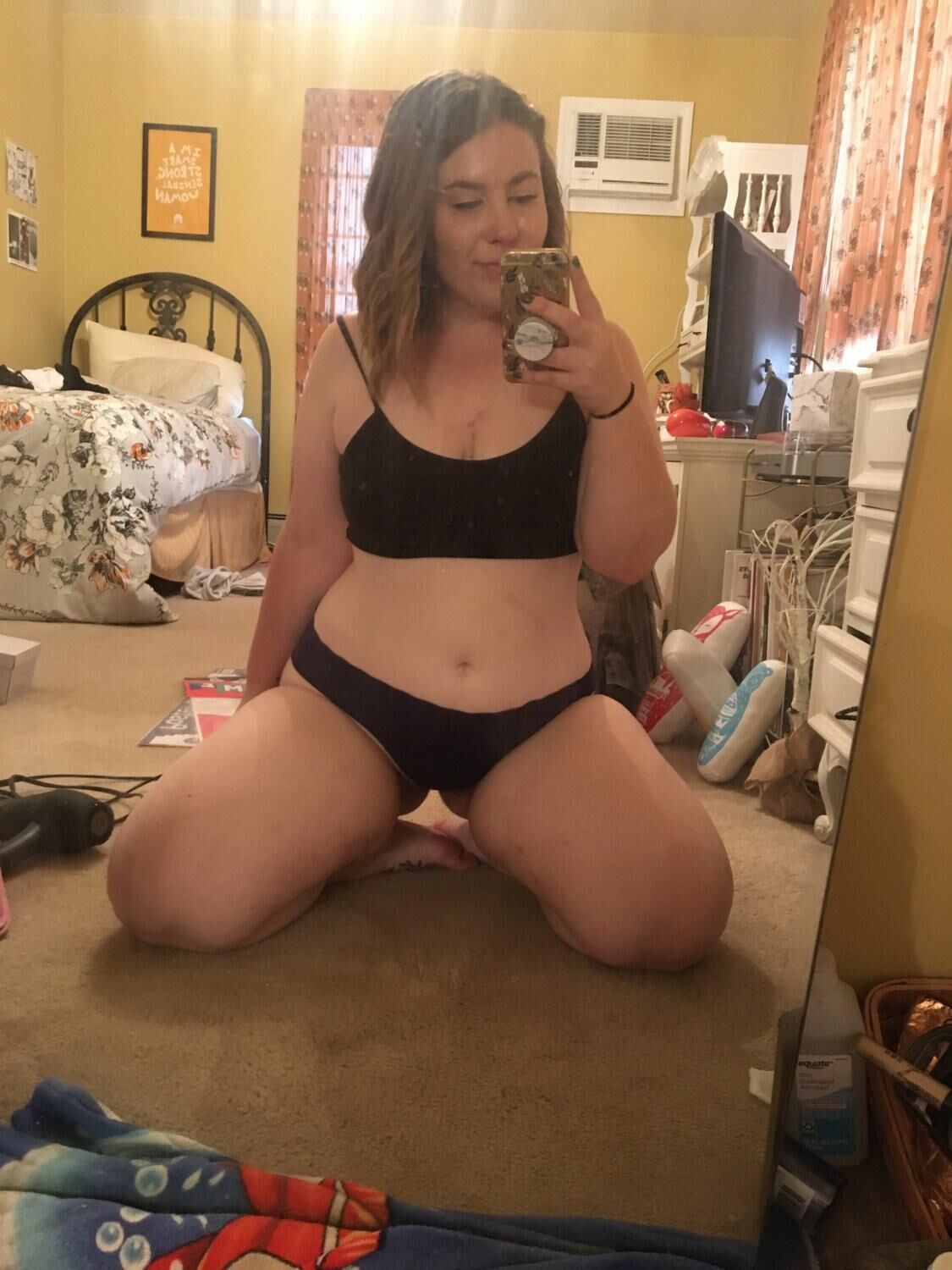 Mãe Chub de selfie