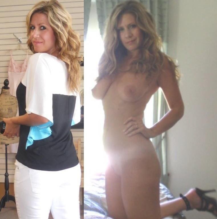 Dressed & Undressed women from the net #