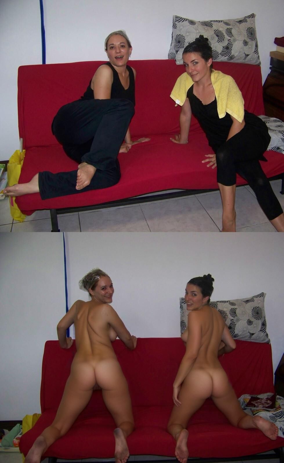 Dressed & Undressed women from the net #