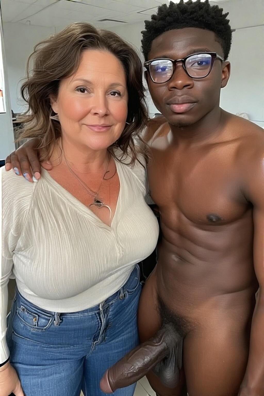AI Generated Interracial nice looking couples
