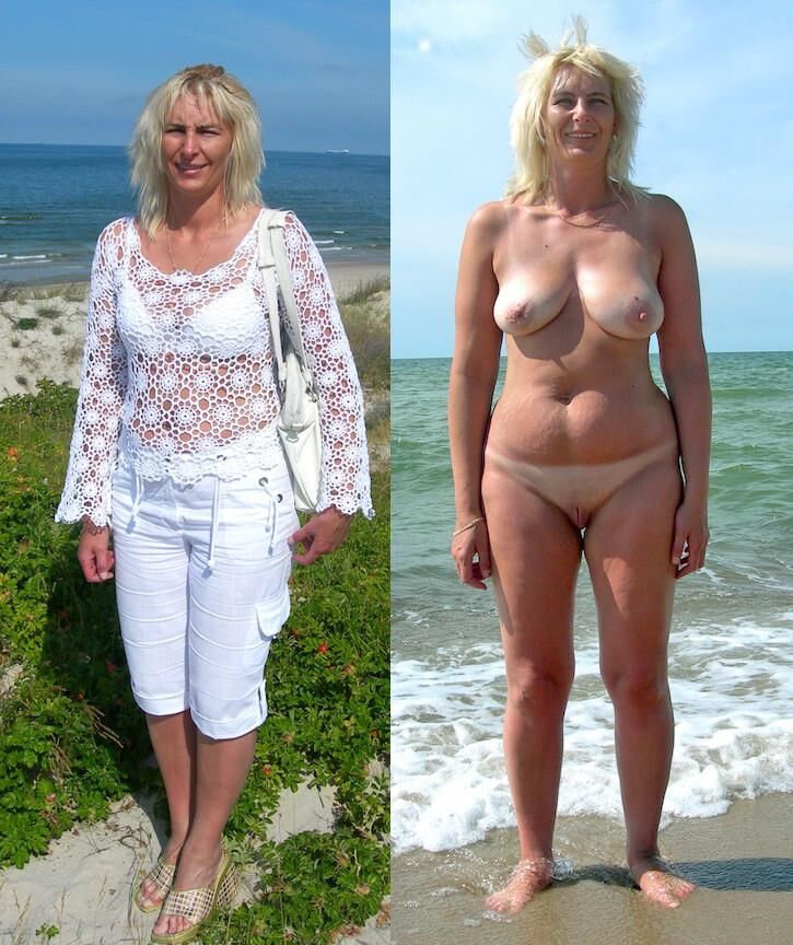 Dressed & Undressed women from the net #