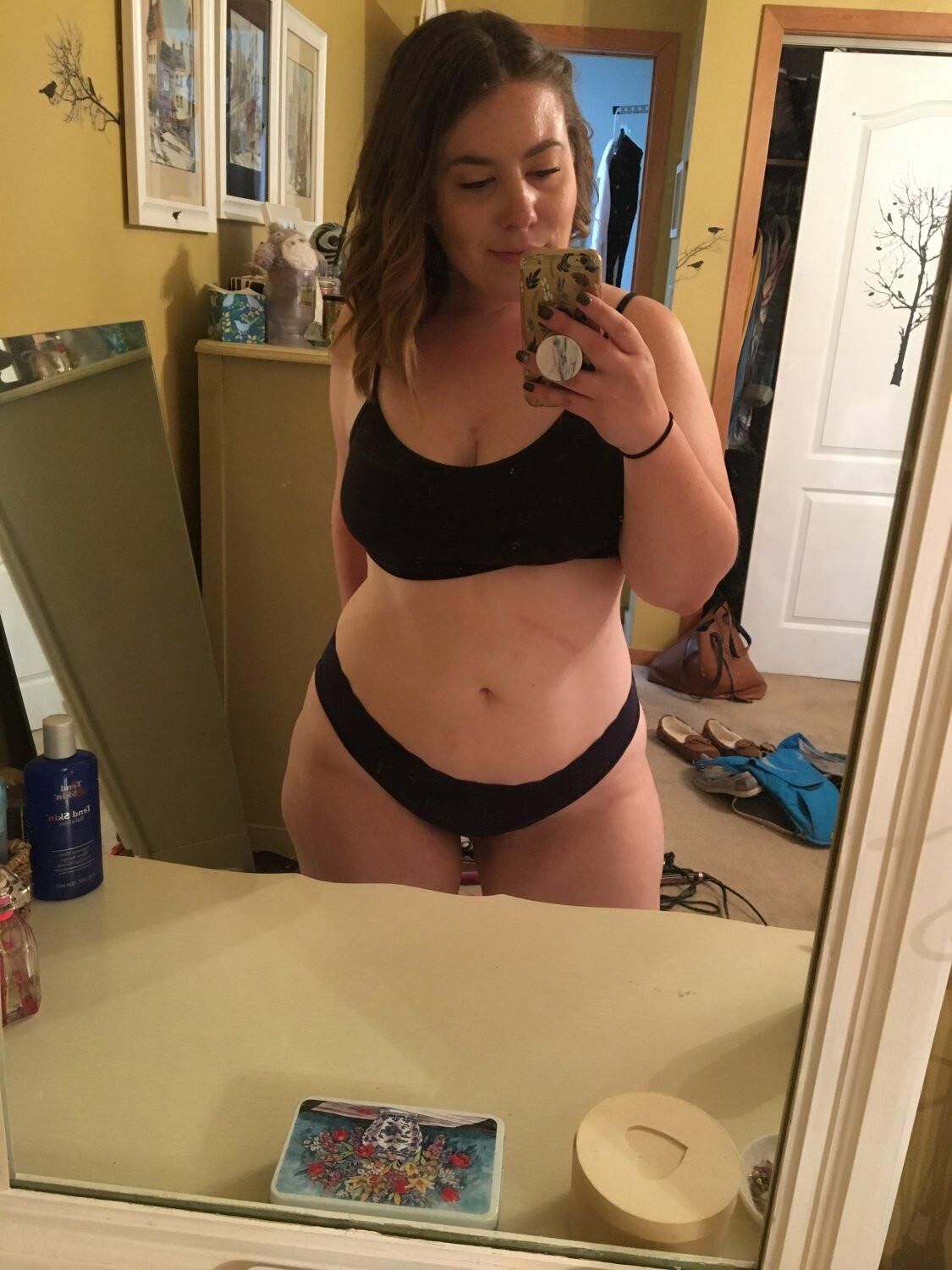 Mãe Chub de selfie